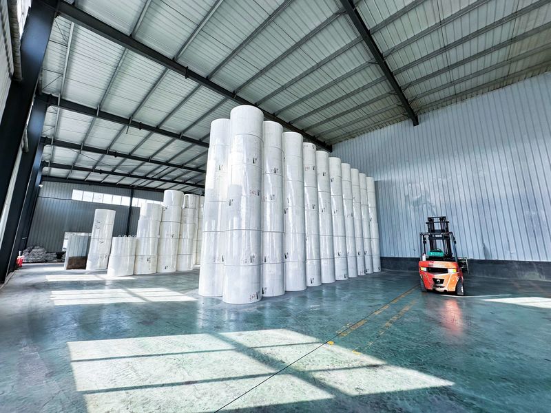 Weifang Zhongyuan Waterproof Material Co., Ltd. linea di produzione del fabbricante